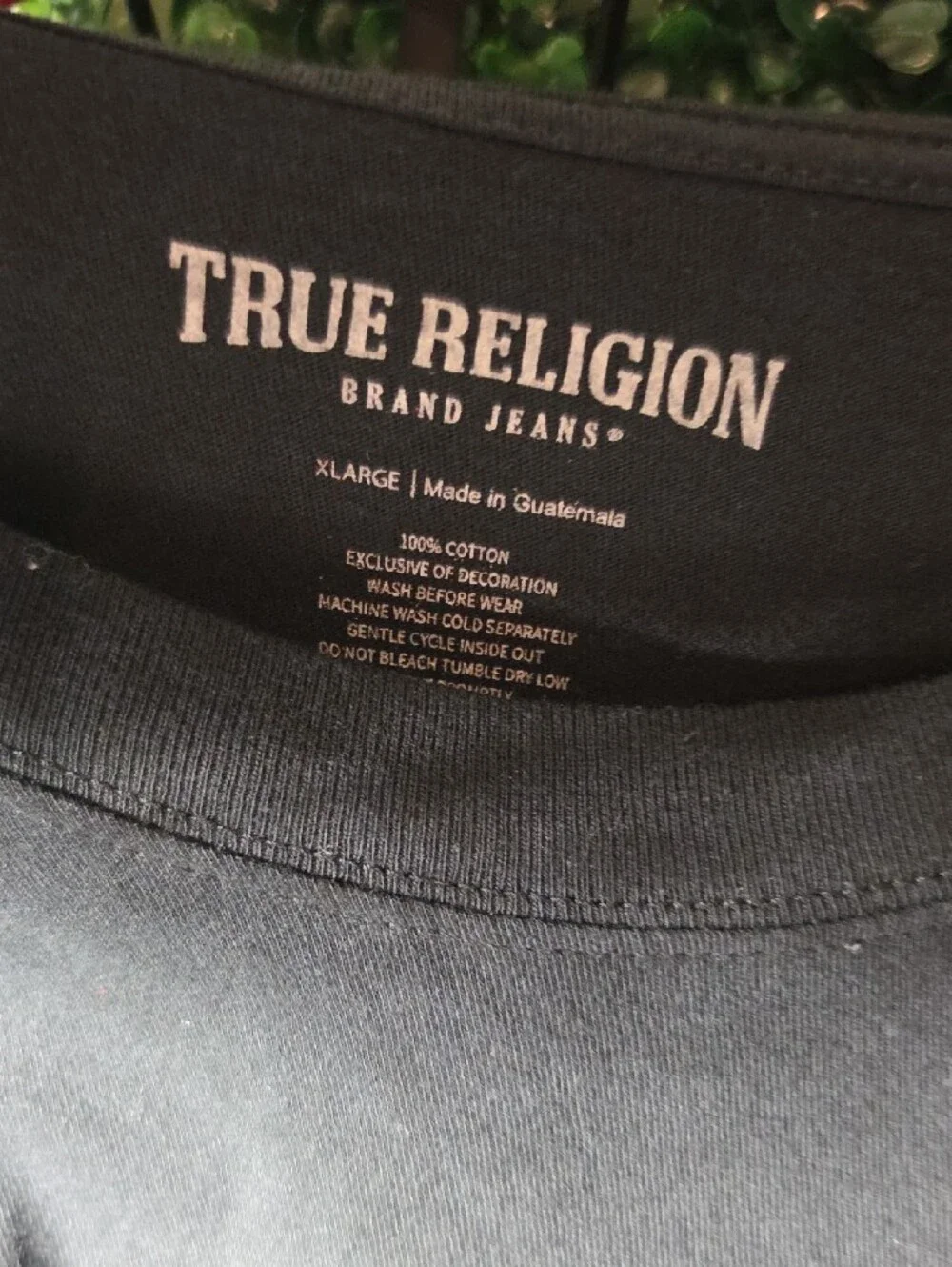 True Religion bold red